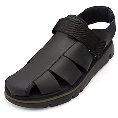 Camper Oruga Sandal K100285, Sandalias Planas, Hombre, Negro 007, 40 EU Camper Oruga Sandal K100285, Sandalias Planas, Hombre, Negro 007, 40 EU