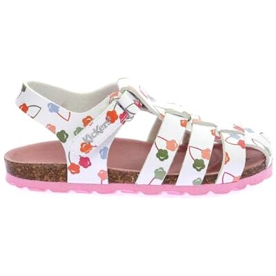 Kickers Summertan, Sandalias Niño, Blanco Cereza, 35 Kickers Summertan, Sandalias Niño, Blanco Cereza, 35
