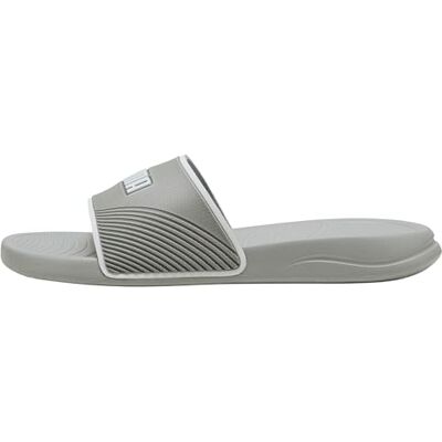 PUMA Popcat 20 GO Sandalias unisex, color gris Echo White, talla 42, Gris Echo Blanco, 44.5 EU PUMA Popcat 20 GO Sandalias unisex, color gris Echo White, talla 42, Gris Echo Blanco, 44.5 EU