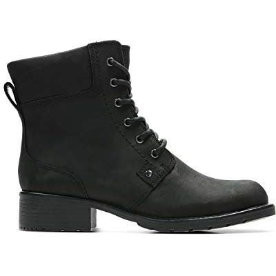 Clarks Orinoco Spice Botas de Cuero, Mujer, Negro (Black Leather), 35.5 Clarks Orinoco Spice Botas de Cuero, Mujer, Negro (Black Leather), 35.5