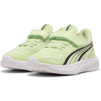 PUMA Tenis Unisex Baby Pounce AC+ INF, Apple Spritz-Shadow Gris y Blanco, Talla 9 UK Niño, Apple Spritz Shadow Gray White, 9 UK PUMA Tenis Unisex Baby Pounce AC+ INF, Apple Spritz-Shadow Gris y Blanco, Talla 9 UK Niño, Apple Spritz Shadow Gray White, 9 UK