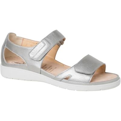 Ganter Gina, Sandalia Mujer, Plata, 42 EU Ganter Gina, Sandalia Mujer, Plata, 42 EU