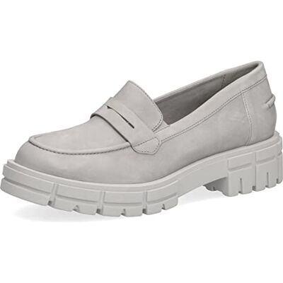 CAPRICE 9-9-24755-20 217, Mocasín plano Mujer, Gris (Anthracite Mat), 38 EU CAPRICE 9-9-24755-20 217, Mocasín plano Mujer, Gris (Anthracite Mat), 38 EU