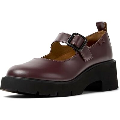 Camper Milah , Mary Jane Mujer, Borgoña 007, 38 EU Camper Milah , Mary Jane Mujer, Borgoña 007, 38 EU