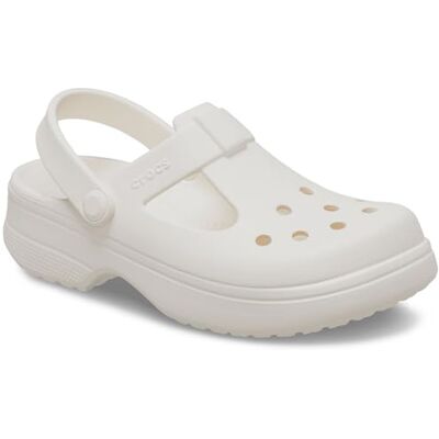 Crocs Classic Mary Jane Clog T, Zuecos Unisex niños, Tiza, 19/20 EU Crocs Classic Mary Jane Clog T, Zuecos Unisex niños, Tiza, 19/20 EU