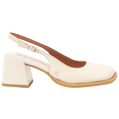 ART Verona, Sandalia con talón Mujer, Cream, 42 EU ART Verona, Sandalia con talón Mujer, Cream, 42 EU
