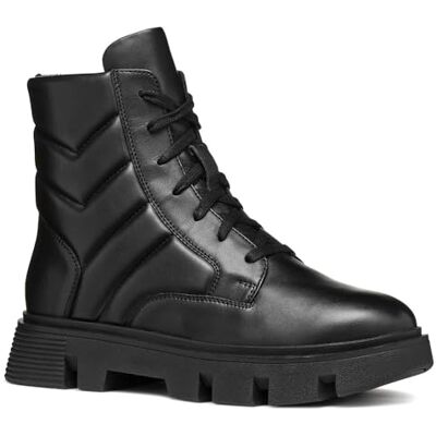 Geox Botines D Vilde G para mujer, Black, 38 EU Geox Botines D Vilde G para mujer, Black, 38 EU