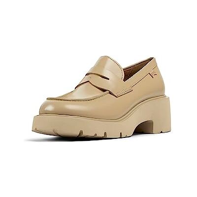 Camper Milah , Moccasin Mujer, Beige 013, 40 EU Camper Milah , Moccasin Mujer, Beige 013, 40 EU