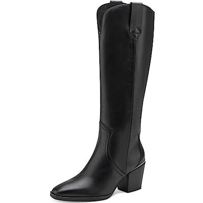 MARCO TOZZI Mujer , Botines Largos, Negro, 35 EU MARCO TOZZI Mujer , Botines Largos, Negro, 35 EU