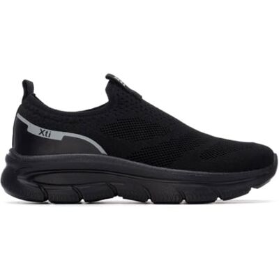 XTI Zapatilla Mujer Negro Calzado Cómodo y Versátil Moda Casual Modelo 04 (Talla 36) XTI Zapatilla Mujer Negro Calzado Cómodo y Versátil Moda Casual Modelo 04 (Talla 36)