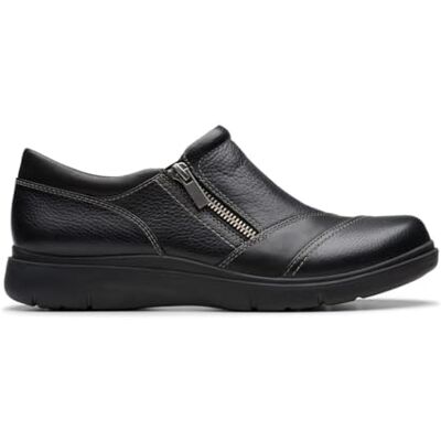 Clarks Certina Pure, Slipper Unisex Adulto, Black Leather, 37 EU Clarks Certina Pure, Slipper Unisex Adulto, Black Leather, 37 EU