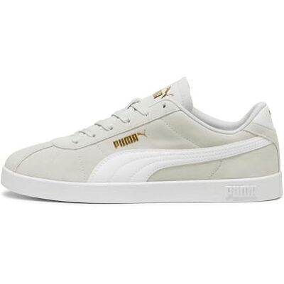 PUMA Club II, Sneaker Unisex Adulto, Glacial Gray White Gold, 42.5 EU PUMA Club II, Sneaker Unisex Adulto, Glacial Gray White Gold, 42.5 EU