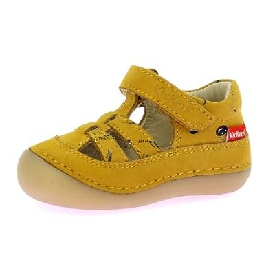 Kickers Unisex bebé Sushyk Lt Zapato Baby, Amarillo, 18 EU Kickers Unisex bebé Sushyk Lt Zapato Baby, Amarillo, 18 EU