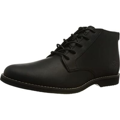 Timberland Hombre Woodhull Chukka Basic Botas de Moda, Black Full Grain, 50 EU Timberland Hombre Woodhull Chukka Basic Botas de Moda, Black Full Grain, 50 EU