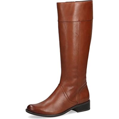 CAPRICE , Botas planas para Mujer, Marrón (Cognac Nappa), 40 EU CAPRICE , Botas planas para Mujer, Marrón (Cognac Nappa), 40 EU