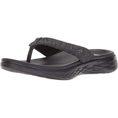 Skechers Sandalias Chanclas Mujer ON-The-GO 600 Preferred para Mujer Negro 35 EU Skechers Sandalias Chanclas Mujer ON-The-GO 600 Preferred para Mujer Negro 35 EU