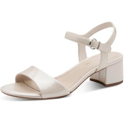 Tamaris Mujer , Sandalia con talón, champán, 39 EU Tamaris Mujer , Sandalia con talón, champán, 39 EU