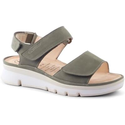 Ganter Sandalia Gianna-G para mujer, color verde, 42 EU Ganter Sandalia Gianna-G para mujer, color verde, 42 EU