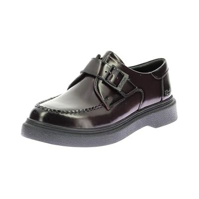 Kickers Kick Orchid, Oxford Plano Mujer, Granate, 36 EU Kickers Kick Orchid, Oxford Plano Mujer, Granate, 36 EU