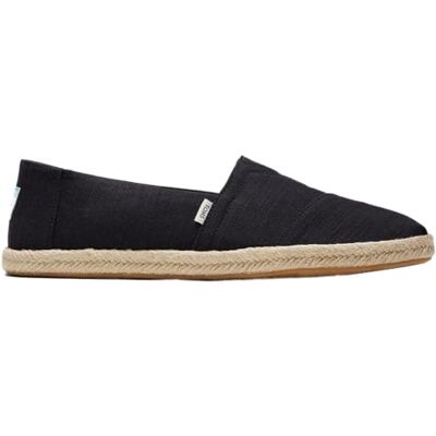 TOMS Alpargata Rope, Mocasines Planos Hombre, Negro (Negro Total), 43 EU TOMS Alpargata Rope, Mocasines Planos Hombre, Negro (Negro Total), 43 EU