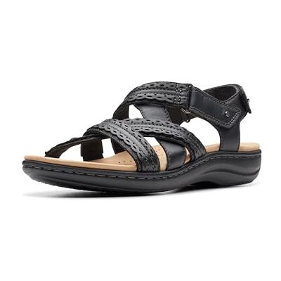 Clarks Laurieann Rena, Sandalias Planas Mujer, Black Combi, 38.5 EU Clarks Laurieann Rena, Sandalias Planas Mujer, Black Combi, 38.5 EU