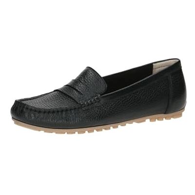 CAPRICE Mocasín para Mujer , Black Deer, 39 EU, Ciervo Negro, 39 EU CAPRICE Mocasín para Mujer , Black Deer, 39 EU, Ciervo Negro, 39 EU