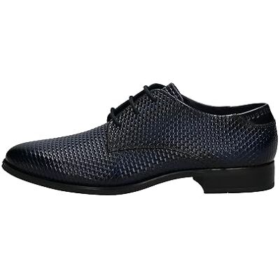bugatti Hombre Zavinio con Cordones, Azul Oscuro, 41 EU bugatti Hombre Zavinio con Cordones, Azul Oscuro, 41 EU