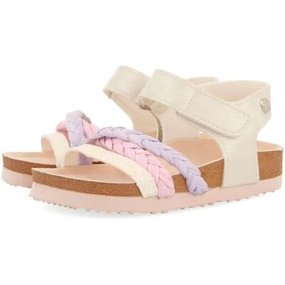 GIOSEPPO Chanclas DE Suela Bio Multicolor con Detalles EN Glitter Y Trenzado EN Rafia para NIÑA Y NIÑO Delia GIOSEPPO Chanclas DE Suela Bio Multicolor con Detalles EN Glitter Y Trenzado EN Rafia para NIÑA Y NIÑO Delia