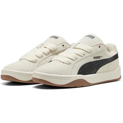 PUMA Zapatillas de Ante Park Lifestyle Easy Unisex 48, Warm White Black PUMA Zapatillas de Ante Park Lifestyle Easy Unisex 48, Warm White Black