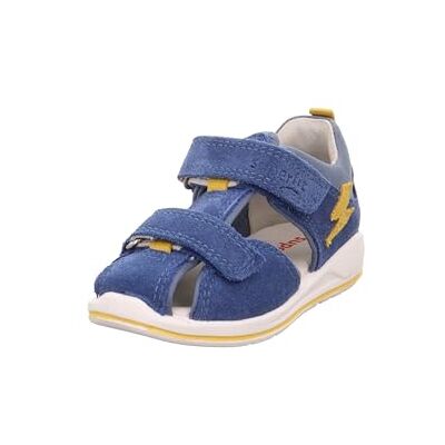 Superfit Sandalia Boomerang para niños, Azul 8000., 21 EU Ancho Superfit Sandalia Boomerang para niños, Azul 8000., 21 EU Ancho