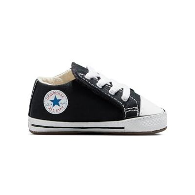 Converse Sneaker Unisex Bebé Chuck Taylor All Star Cribster Canvas Color, Black/Natural Ivory/White, 17 EU Converse Sneaker Unisex Bebé Chuck Taylor All Star Cribster Canvas Color, Black/Natural Ivory/White, 17 EU