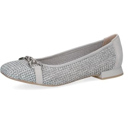 CAPRICE Mujer 9-22503-42, Zapatos Tipo Ballet, Lt Blue Comb, 36 EU CAPRICE Mujer 9-22503-42, Zapatos Tipo Ballet, Lt Blue Comb, 36 EU