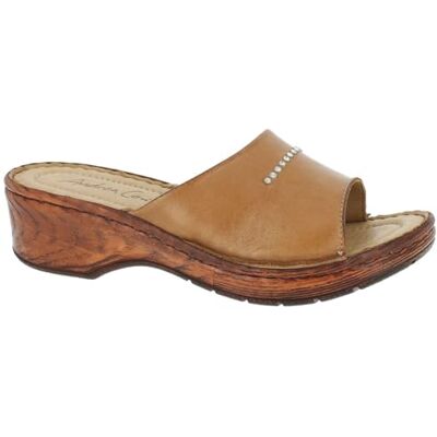 Andrea Conti Zapatillas de Mujer, Pantuflas, marrón Brandy, 38 EU Andrea Conti Zapatillas de Mujer, Pantuflas, marrón Brandy, 38 EU