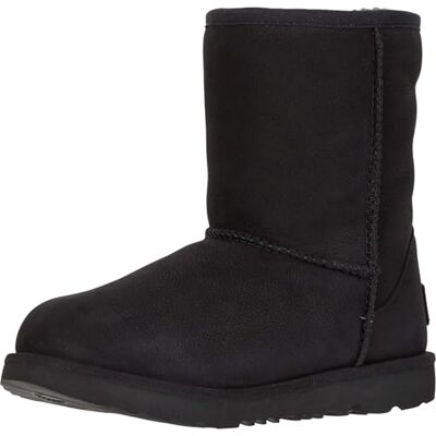 UGG Classic Weather Short, Botas Clásicas Unisex niños, Negro 22 EU UGG Classic Weather Short, Botas Clásicas Unisex niños, Negro 22 EU