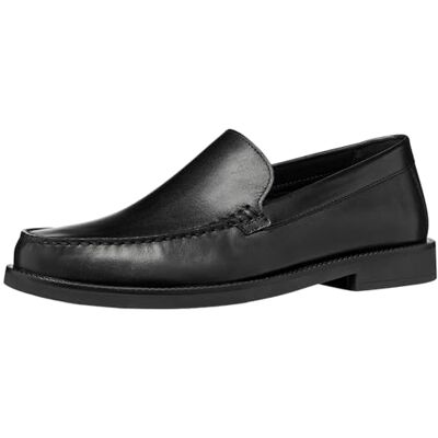 Geox Hombre U RECANATI A Moccasin, Black, 44 EU Geox Hombre U RECANATI A Moccasin, Black, 44 EU