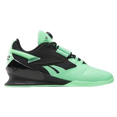 Reebok Legacy Lifter III Zapatillas Deportivas para Hombre, Color Verde y Negro, Talla 46 EU, Verde Glow Black, 46 EU Reebok Legacy Lifter III Zapatillas Deportivas para Hombre, Color Verde y Negro, Talla 46 EU, Verde Glow Black, 46 EU
