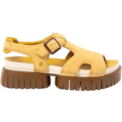 ART Madeira, Sandalias Planas Mujer, Honey-Caramelo, 42 EU ART Madeira, Sandalias Planas Mujer, Honey-Caramelo, 42 EU