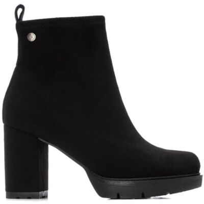 XTI Botín Mujer Negro Calzado Cómodo y Versátil Moda casual Modelo 02 (Talla 40) XTI Botín Mujer Negro Calzado Cómodo y Versátil Moda casual Modelo 02 (Talla 40)