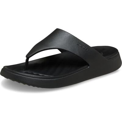 Crocs Getaway Triangle Flip, negro, talla 9 para mujer Crocs Getaway Triangle Flip, negro, talla 9 para mujer