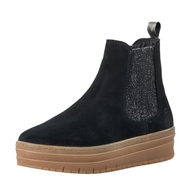 Tamaris Botines Chelsea para Mujer, Plantilla Extraíble, Negro, 36 EU Tamaris Botines Chelsea para Mujer, Plantilla Extraíble, Negro, 36 EU
