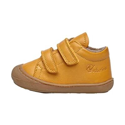 Naturino Zapatitos Primeros Pasos de Piel de napa con Forro de Lana, Calabaza 19 Naturino Zapatitos Primeros Pasos de Piel de napa con Forro de Lana, Calabaza 19