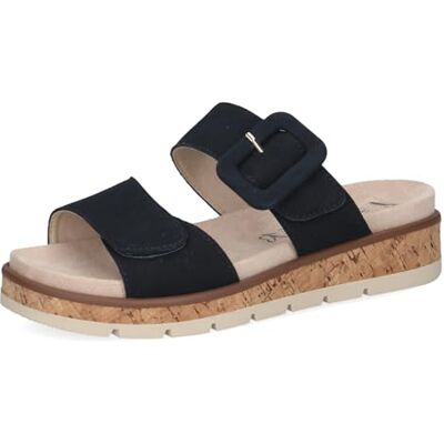 CAPRICE Damen , Sandalia Mujer, Lt Blue Suede, 42 EU CAPRICE Damen , Sandalia Mujer, Lt Blue Suede, 42 EU