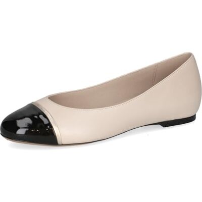 CAPRICE Bailarinas para Mujer, Color Crema, Talla 38 EU CAPRICE Bailarinas para Mujer, Color Crema, Talla 38 EU