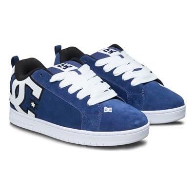 DC Shoes Zapatillas Deportivas Court Graffik para Hombre, Azul Marino/Blanco, Talla 39 EU DC Shoes Zapatillas Deportivas Court Graffik para Hombre, Azul Marino/Blanco, Talla 39 EU