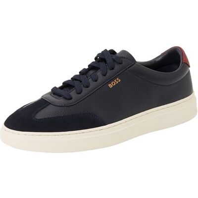Boss Kieran_Tenn_sdgral Zapatillas de Tenis para Hombre, Azul Oscuro, Talla 7.5 UK, Dark Blue, 41.5 EU Boss Kieran_Tenn_sdgral Zapatillas de Tenis para Hombre, Azul Oscuro, Talla 7.5 UK, Dark Blue, 41.5 EU