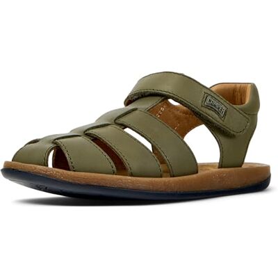 Camper Sandalia cerrada Bicho Kids, talla mediana, color verde 26 EU Camper Sandalia cerrada Bicho Kids, talla mediana, color verde 26 EU
