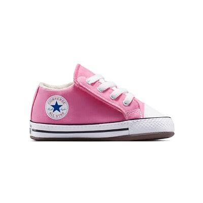 Converse Unisex Bebé Chuck Taylor All Star Cribster Canvas Color Sneaker, Pink/Natural Ivory/White, 20 EU Converse Unisex Bebé Chuck Taylor All Star Cribster Canvas Color Sneaker, Pink/Natural Ivory/White, 20 EU