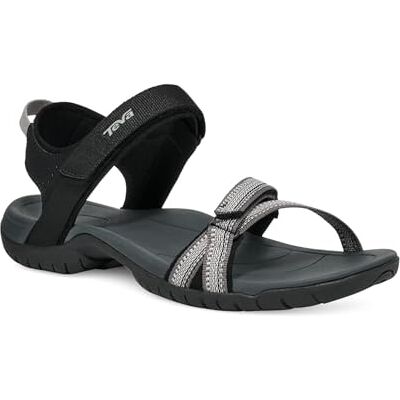 Teva W Verra, Sandalia Mujer, Negro Antiguous Black Multi, 39.5 EU Teva W Verra, Sandalia Mujer, Negro Antiguous Black Multi, 39.5 EU