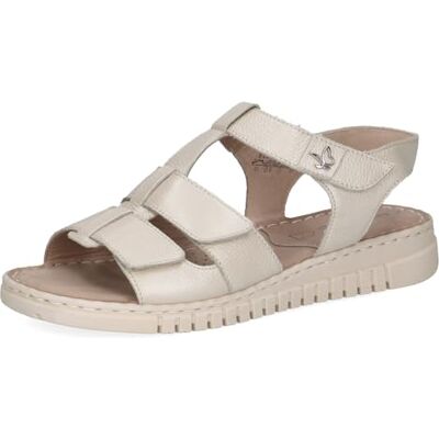CAPRICE Sandalias de cuña para mujer , Pearl Perlato, talla 39 EU CAPRICE Sandalias de cuña para mujer , Pearl Perlato, talla 39 EU