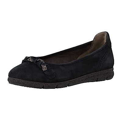 Tamaris Comfort 8-82102-41 Leder Comfort Fit Wechselfußbett Damenschuh mit Kette Alltagsschuhe Business, Zapatos Tipo Ballet Mujer, Navy, 40 EU Ancho Tamaris Comfort 8-82102-41 Leder Comfort Fit Wechselfußbett Damenschuh mit Kette Alltagsschuhe Business, Zapatos Tipo Ballet Mujer, Navy, 40 EU Ancho
